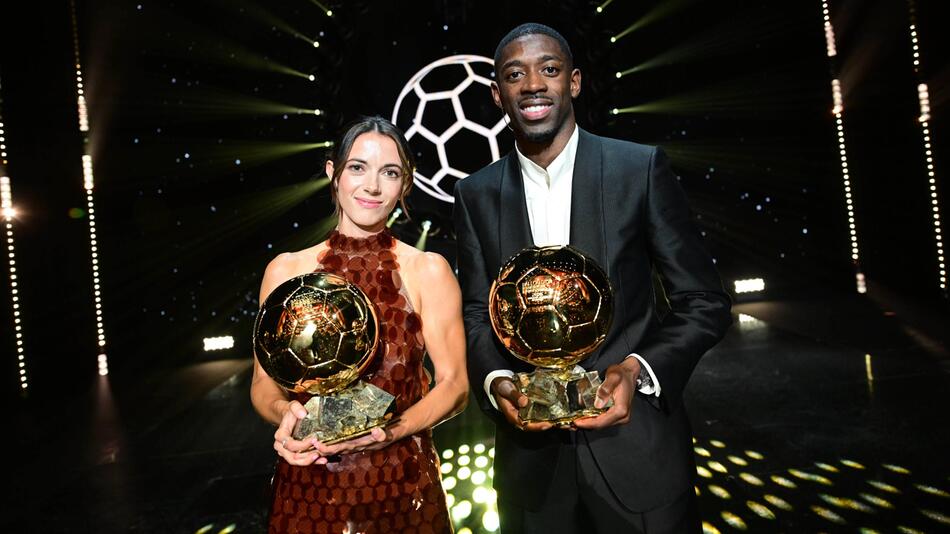 Aitana Bonmatí und Ousmane Dembélé