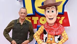 "Toy Story"-Spielzeug Woody und seine weltberühmte Stimme, Tom Hanks.
