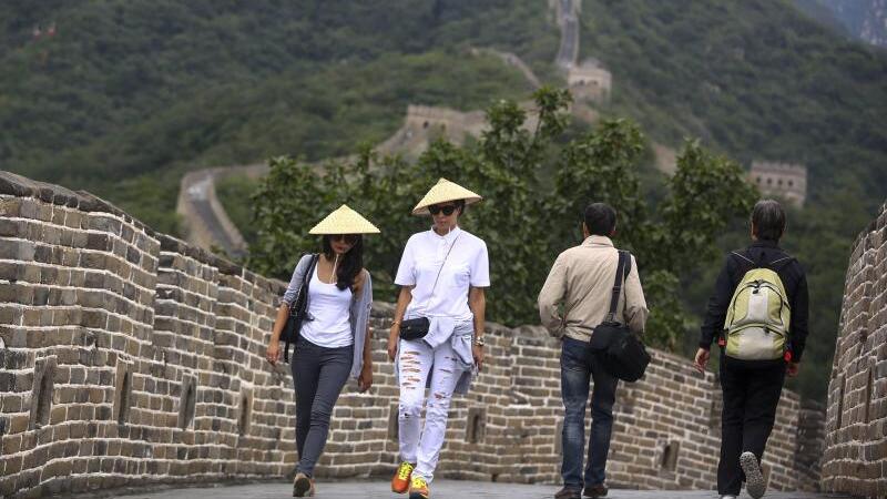 Chinesische Mauer bei Mutianyu