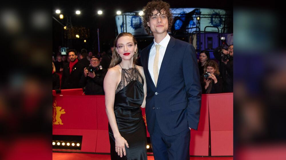 Amanda Seyfried präsentierte an der Seite von Co-Star Douglas Smith ihren Film "Seven Veils" auf ...