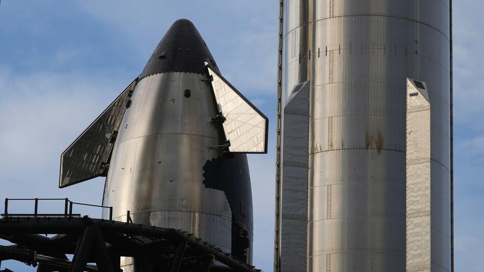 Riesen-Rakete Starship vor zehntem Test