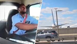 Zu dicht am Highway: Boeing trifft Lkw und Lichtmast beim Landen in Newark
