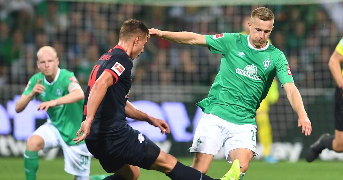Leipzig behauptet Platz eins Auswärtssieg bei Werder Bremen GMX.CH