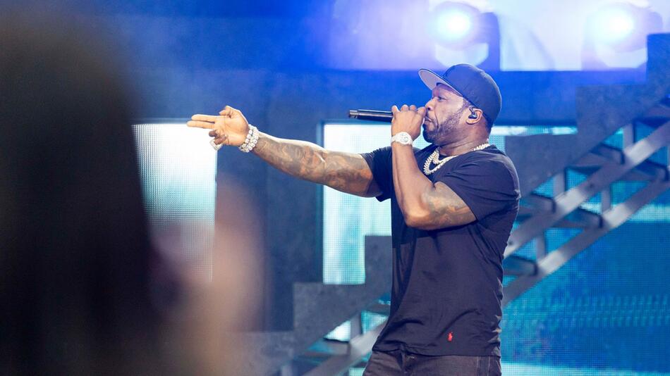 US-Rapper 50 Cent auf "Legacy Tour" - Hannover