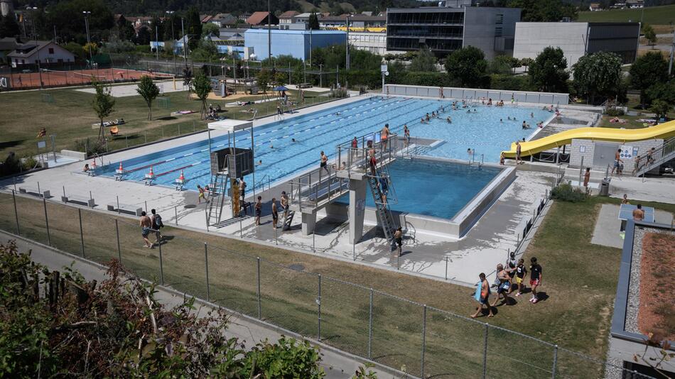 Freibad von Pruntrut