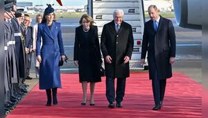 Prinzessin Kate und Prinz William haben Bundespräsident Frank-Walter Steinmeier und seine ...
