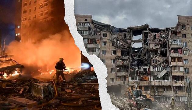 Wohnblock eingestürzt: Russland bombardiert Kiew vor Nato-Gipfel – elf Tote