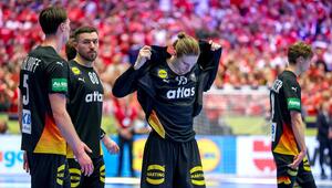 Spielmacher Juri Knorr (M.) erwischte abermals keinen guten Tag.