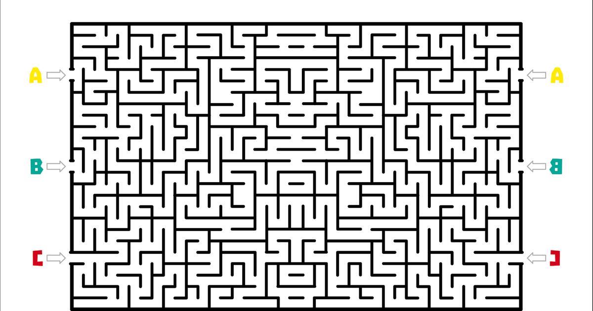 LabyrinthRätsel Finden Sie den Ausgang in 20 Sekunden? GMX.CH