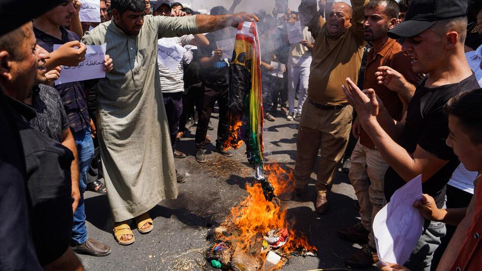 Demonstration im Irak