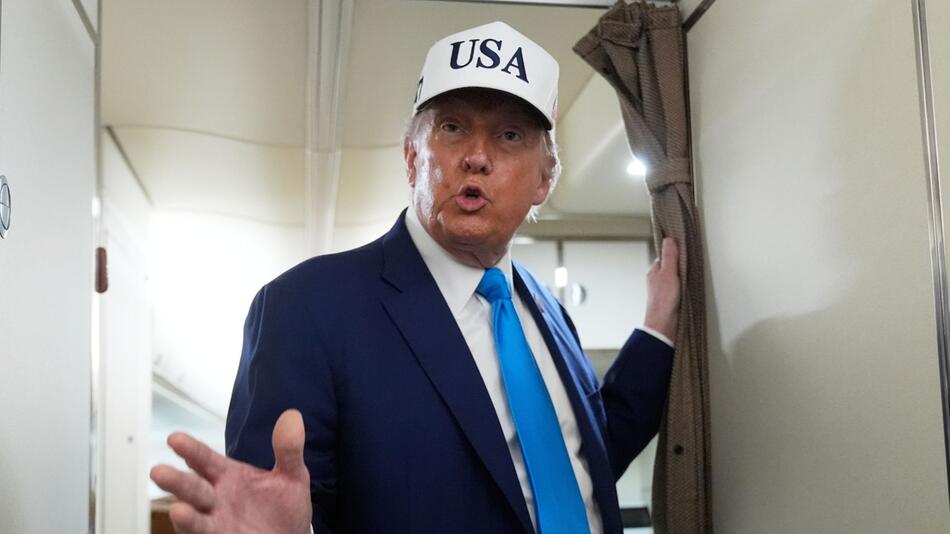 US-Präsident Donald Trump unterwegs