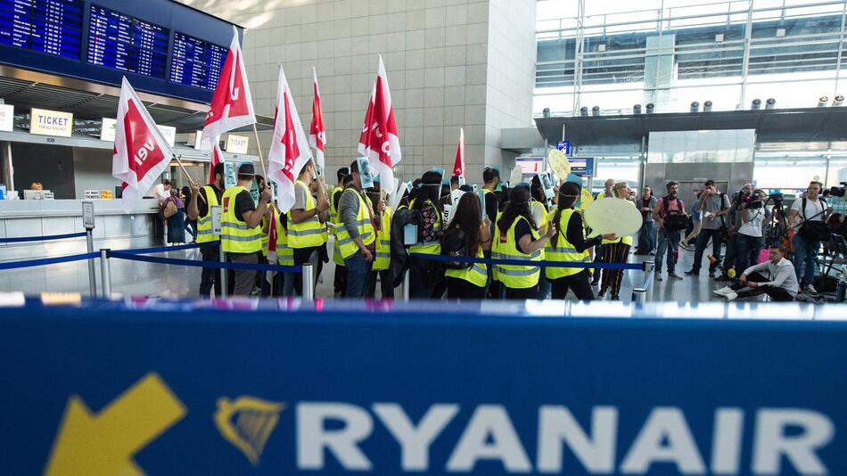 Streik deutscher Ryanair-Mitarbeiter