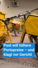 Post will höhere Portopreise – und klagt vor Gericht