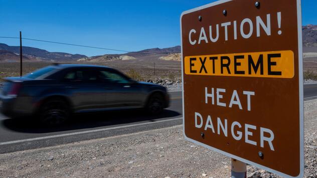 Hitze in den USA - Death Valley Tourismus