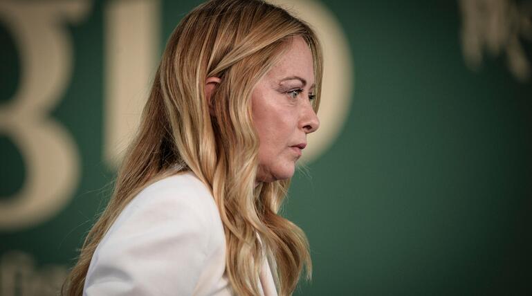 Italiens Ministerpräsidentin Giorgia Meloni 