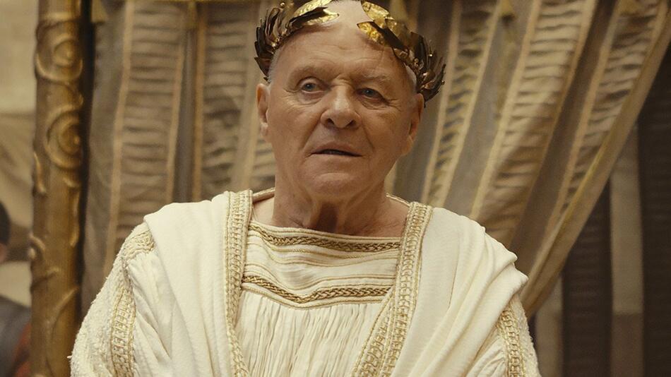 Oscarpreisträger Anthony Hopkins spielt in "Those About to Die" Vespasian, den Kaiser Roms.