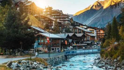 Zermatt in der Schweiz
