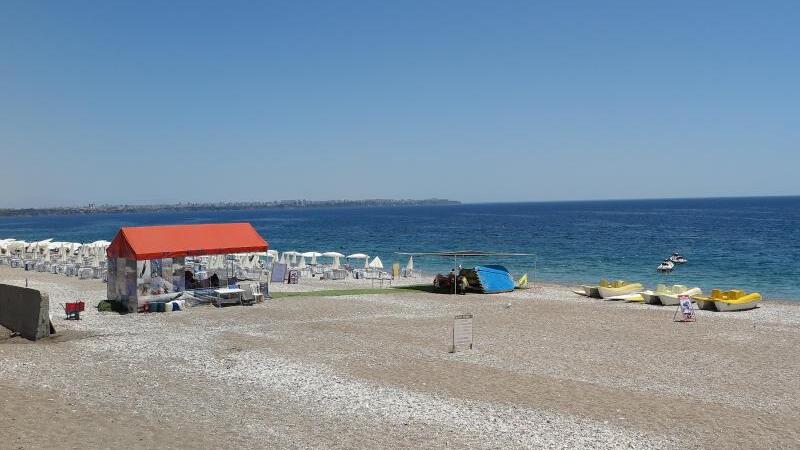 Strand in Antalya