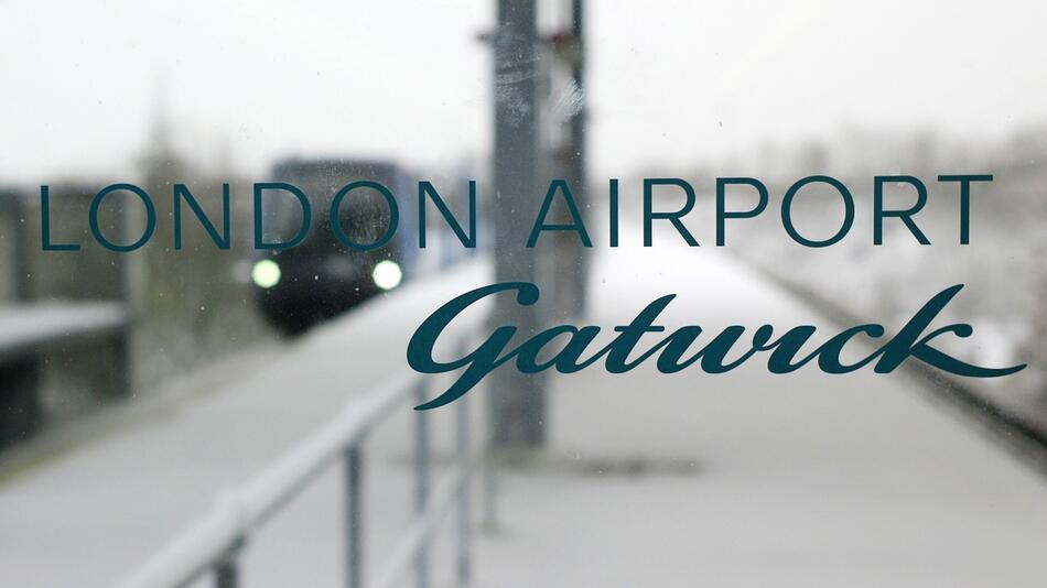 Grossflughafen London-Gatwick lahmgelegt