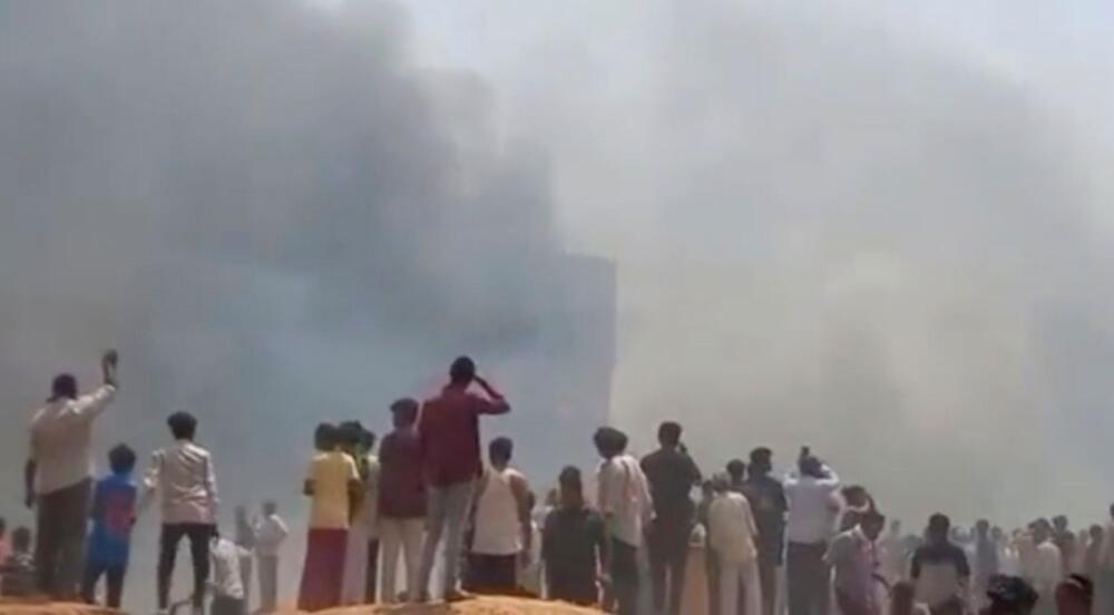 Flugzeugabsturz in Indien