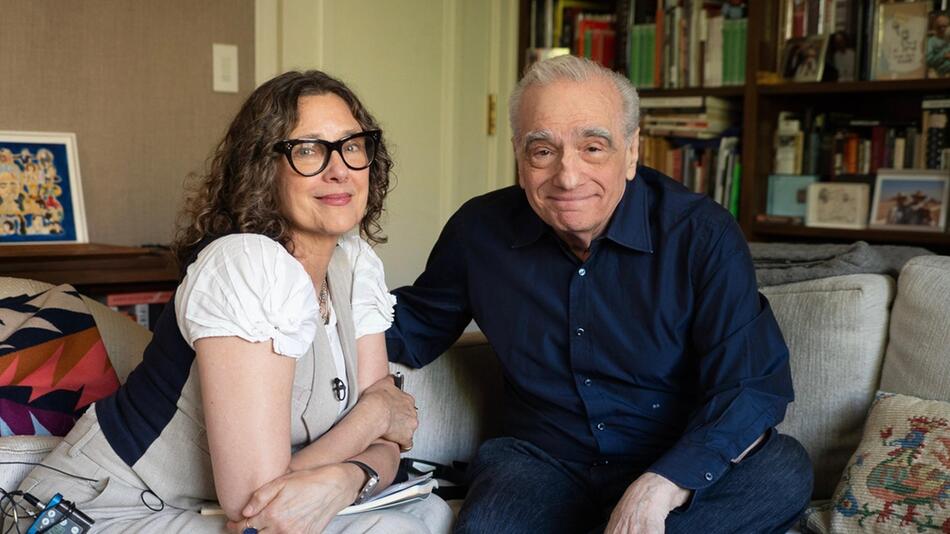 Filmemacher unter sich: Martin Scorsese mit "Mr. Scorsese"-Regisseurin Rebecca Miller.