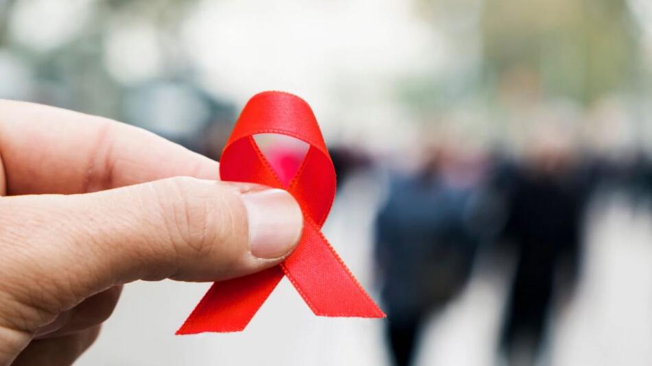 Aids, HIV, Rote Schleife