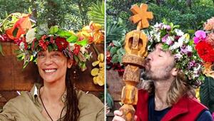 Unter anderem Dschungelkönigin Lilly Becker gratuliert dem neuesten Sieger Gil Ofarim.