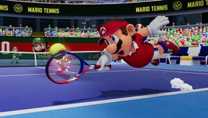 Screenshot vom Spiel "Mario Tennis Fever"