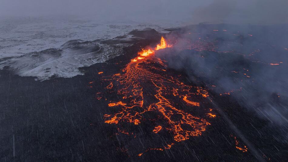 Vulkanausbruch auf Island