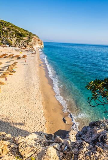 Gjipe Beach - Himare, Vlore, Albanien