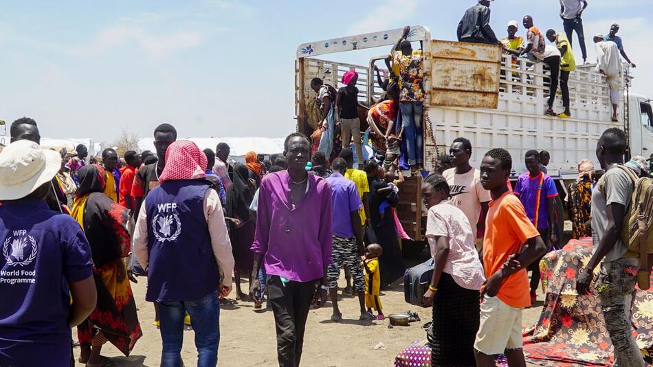 Konflikt im Sudan - Flüchtlinge im Südsudan