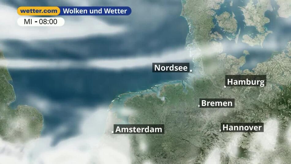 "Nordsee: Dein Wetter für Deine Region!"