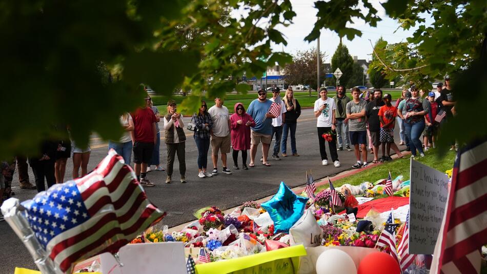 Nach tödlichem Angriff auf rechtskonservativen US-Aktivisten Kirk