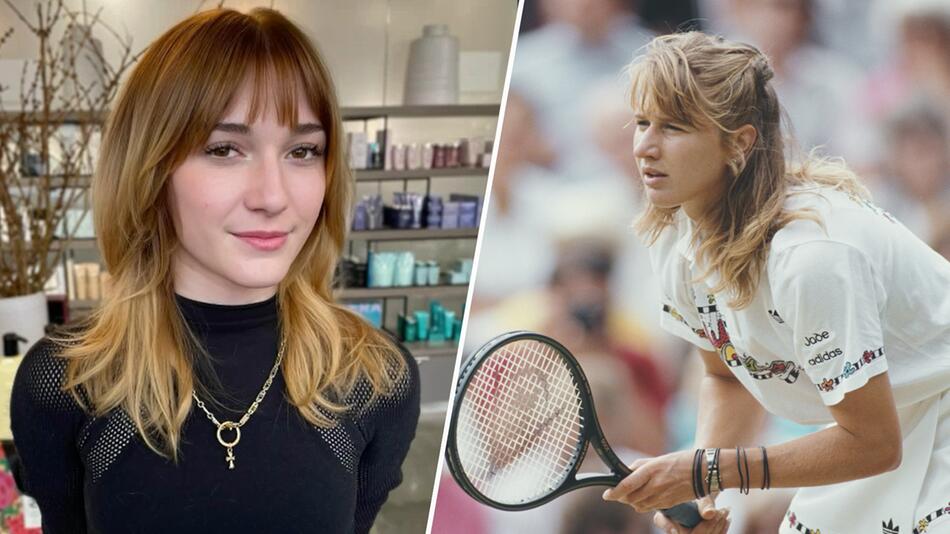 Wie einst ihre Mutter: Tochter von Steffi Graf begeistert mit neuer Frisur