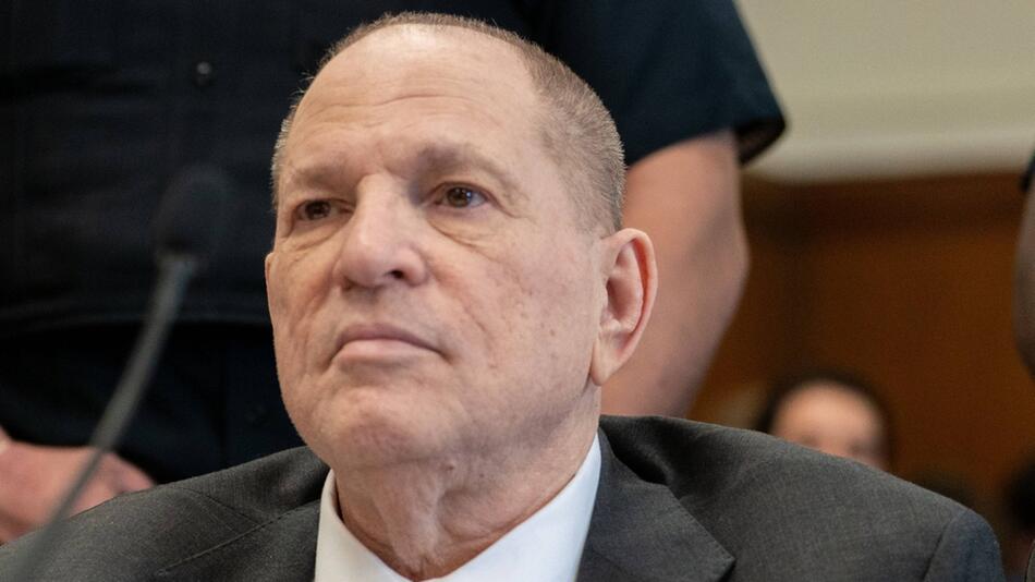 Harvey Weinstein im Gerichtssaal.