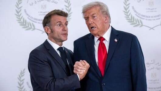 Emmanuel Macron und Donald Trump