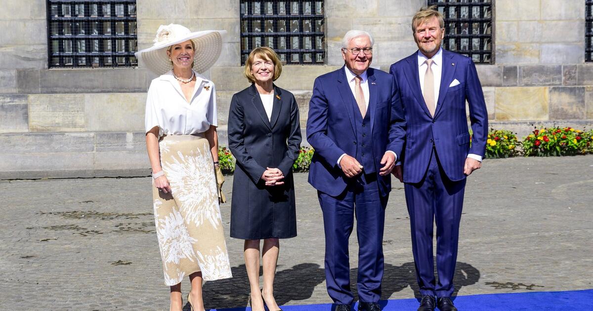 Willem-Alexander und Máxima empfangen Steinmeier in Amsterdam