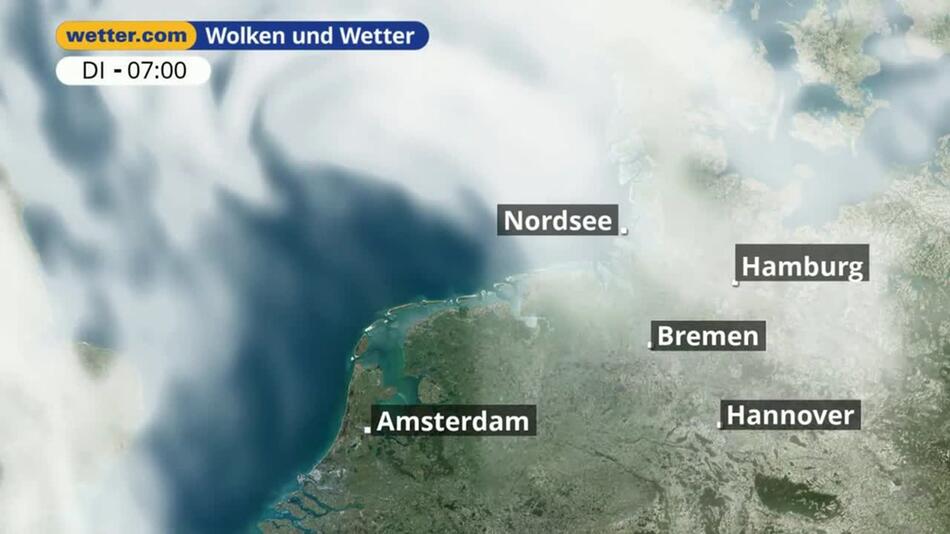 "Nordsee: Dein Wetter für Deine Region!"