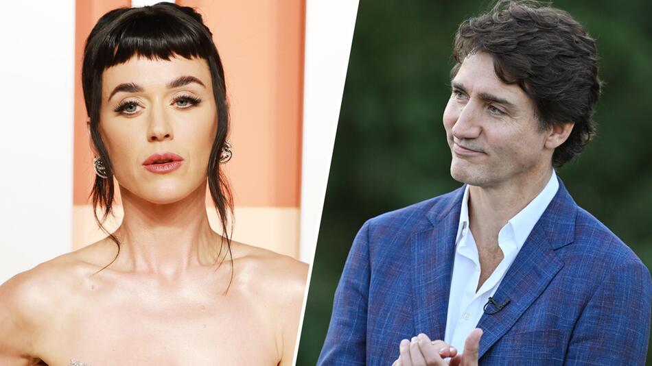 KAty Perry Justin Trudeau