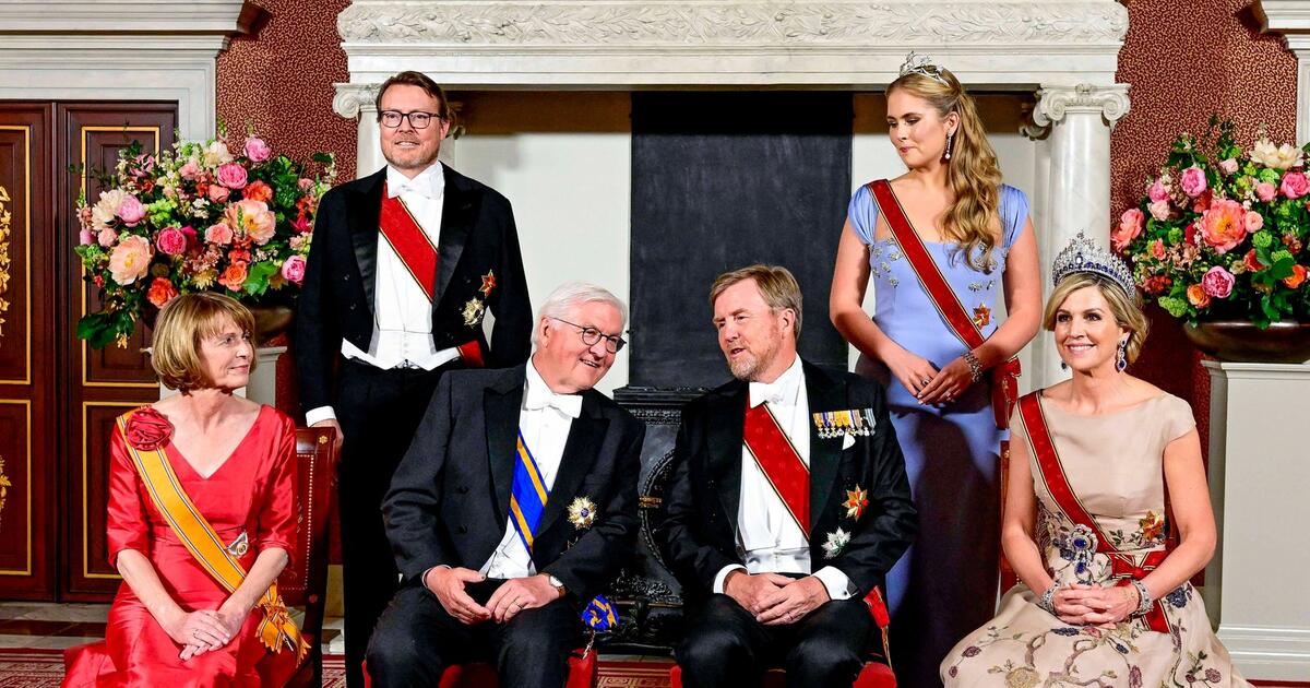 Willem-Alexander und Máxima: Staatsbankett mit Frank-Walter Steinmeier