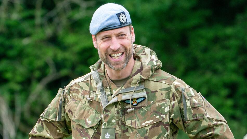Prinz William ist seit 2024 Regimentskommandeur.
