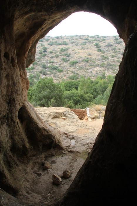 Skhul-Höhle auf dem Berg Karmel