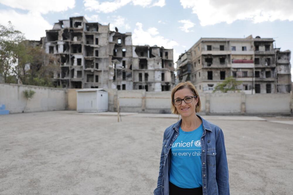 Ninja Charbonneau, Pressesprecherin von UNICEF Deutschland