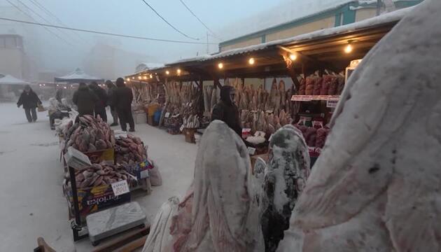 Kälteste Grossstadt der Welt misst minus 45 Grad Celsius 