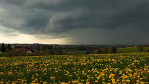 Dunkle Wolken in Bayern