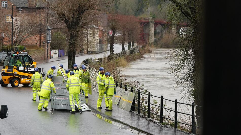 Sturm "Gerrit" in Grossbritannien