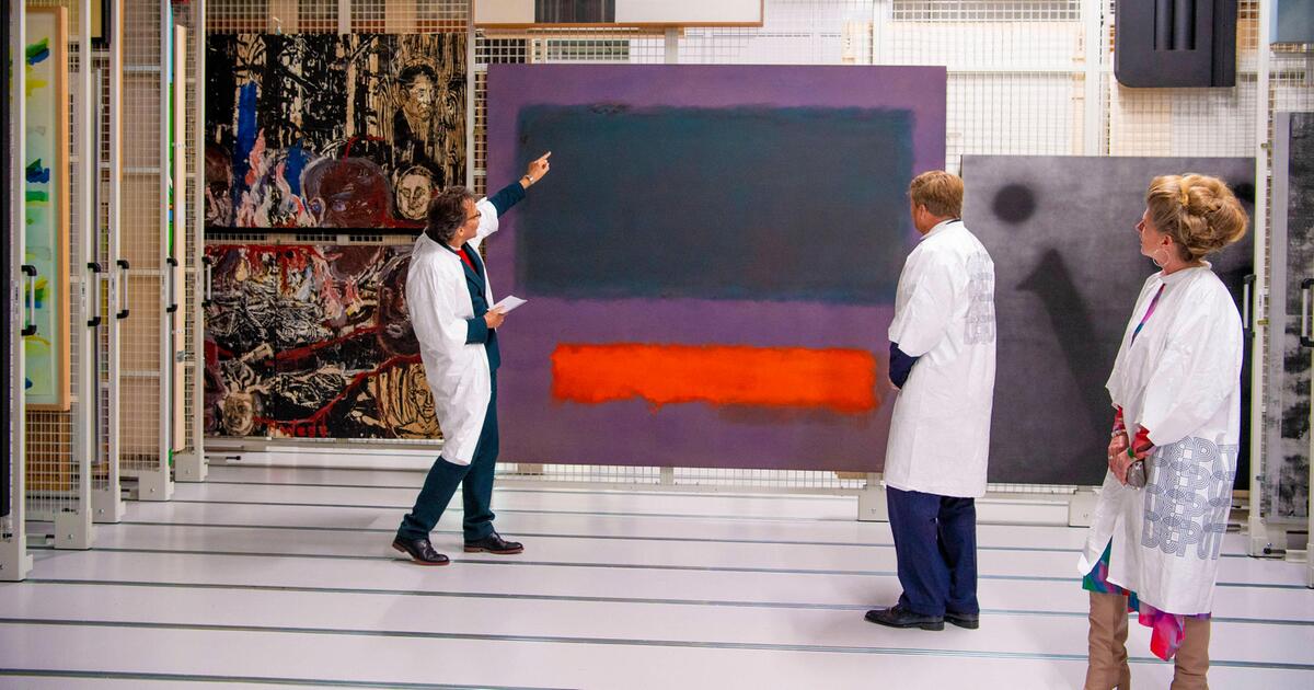 Kind beschädigt 50-Millionen-Euro-Gemälde von Rothko
