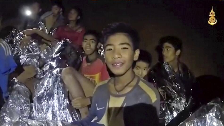 Höhlendrama in Thailand - Jungen der Fussballmannschaft