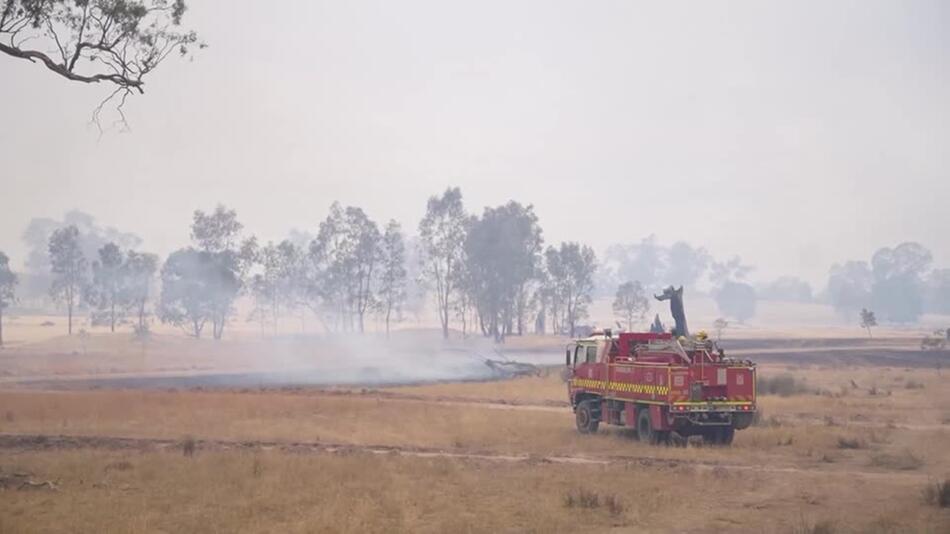 Flammen fressen riesige Fläche in australischem Nationalpark