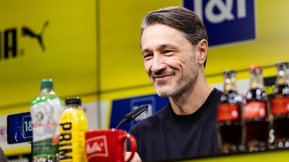 Niko Kovac bei seiner BVB-Vorstellung.